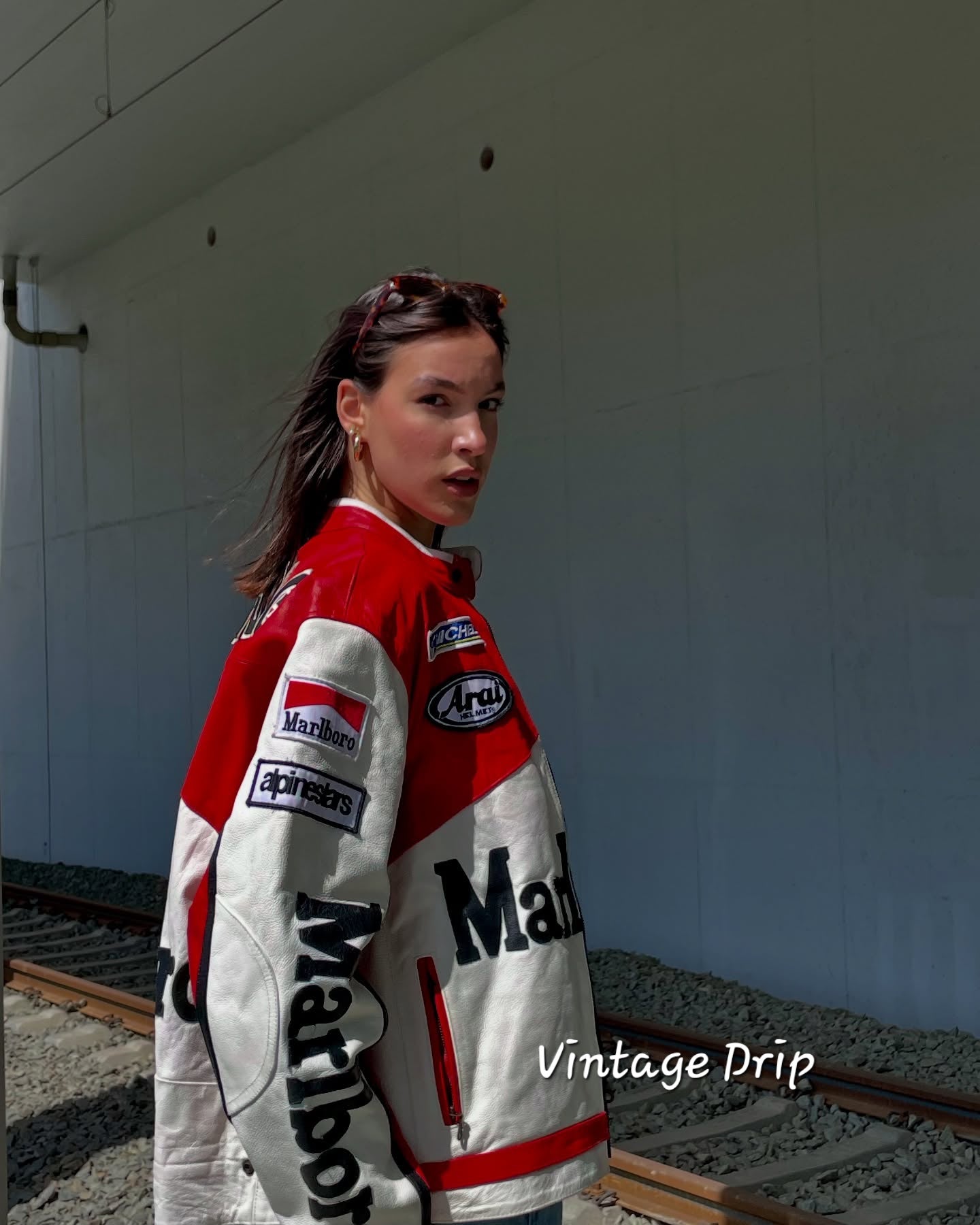 Marlboro F1 Racing Leather Jacket – Legendary Style, Elite Quality
