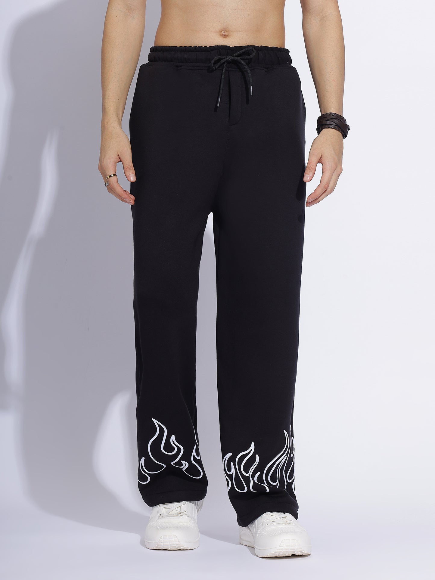 Fire Baggy Trackpant – Streetwear Style by Vintage Drip