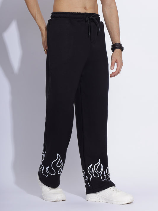 Fire Baggy Trackpant – Streetwear Style by Vintage Drip