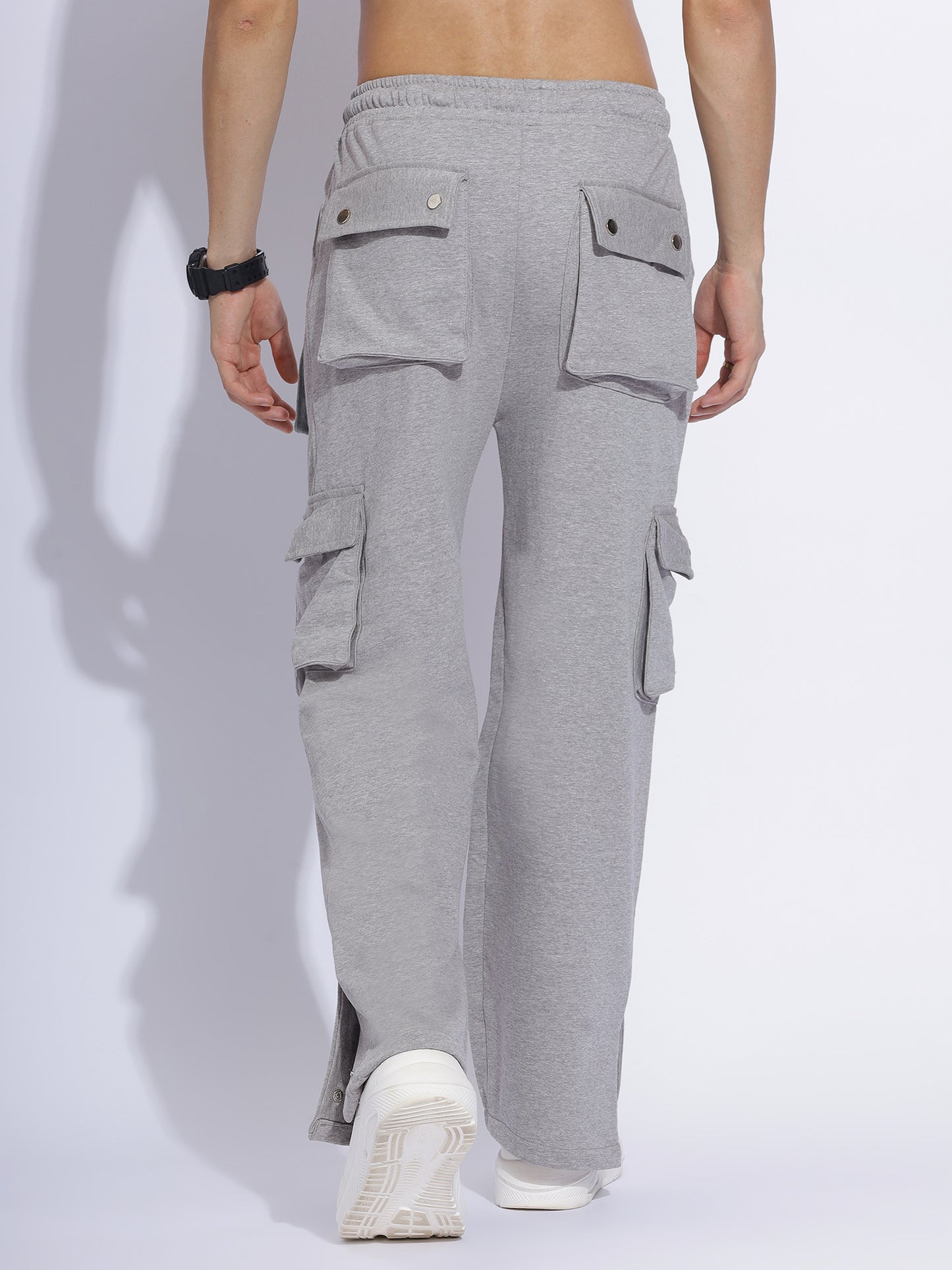 Baggy Fit Track Pants with Utility Pockets – Vintage Drip