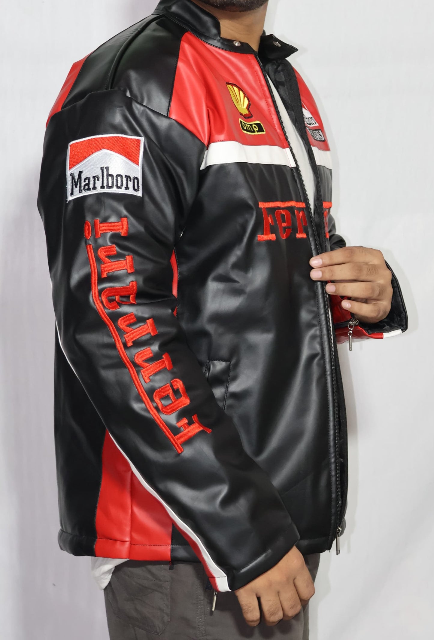 Ferrari F1 Jacket – Luxury Motorsport Apparel Leather