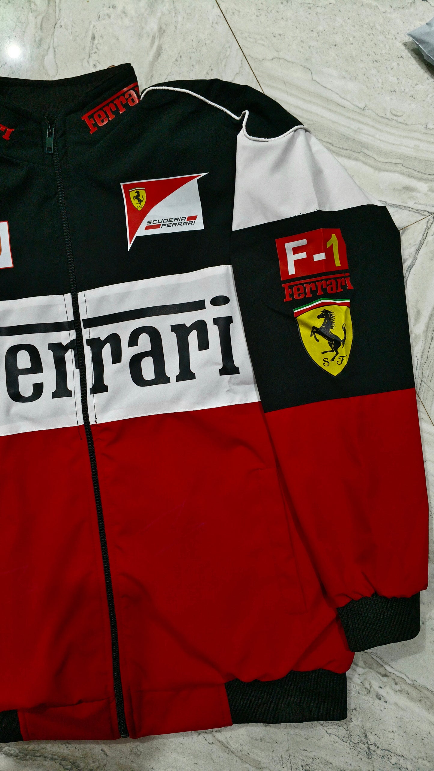 Ferrari F1 Racing Jacket Premium And comfort at vintageDrip