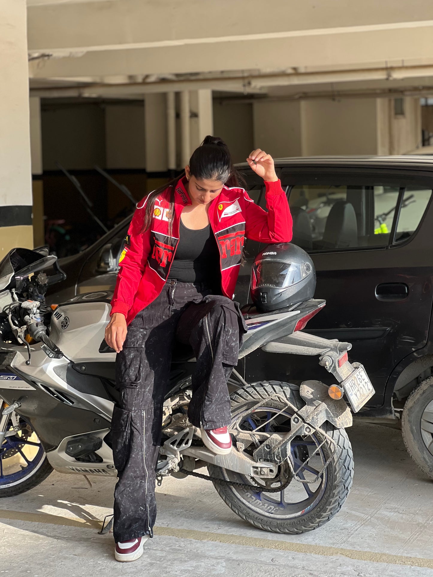 Red Ferrari Racing Jacket: Stand Out in True Motorsport Fashion