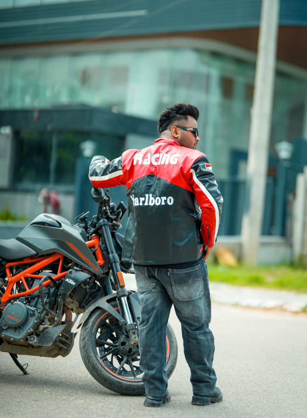 Marlboro Leather Racing Jacket Style By Vintage Drip