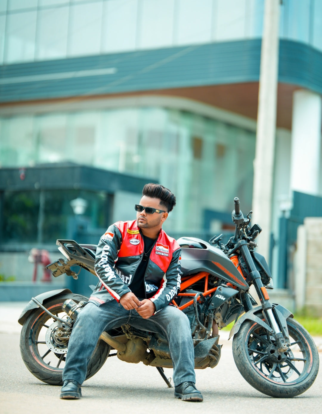 Marlboro Leather Racing Jacket Style By Vintage Drip