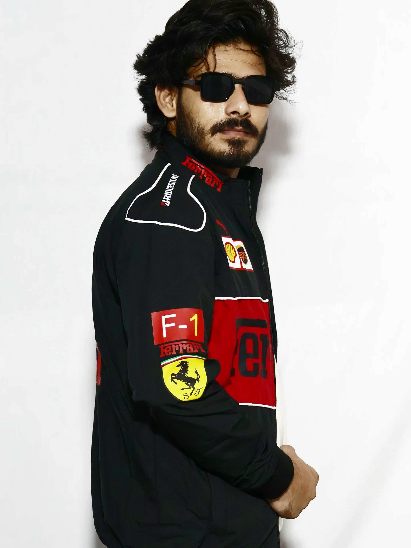 Ferrari Black Racing Jacket: Performance Meets Luxury in Every Stitch