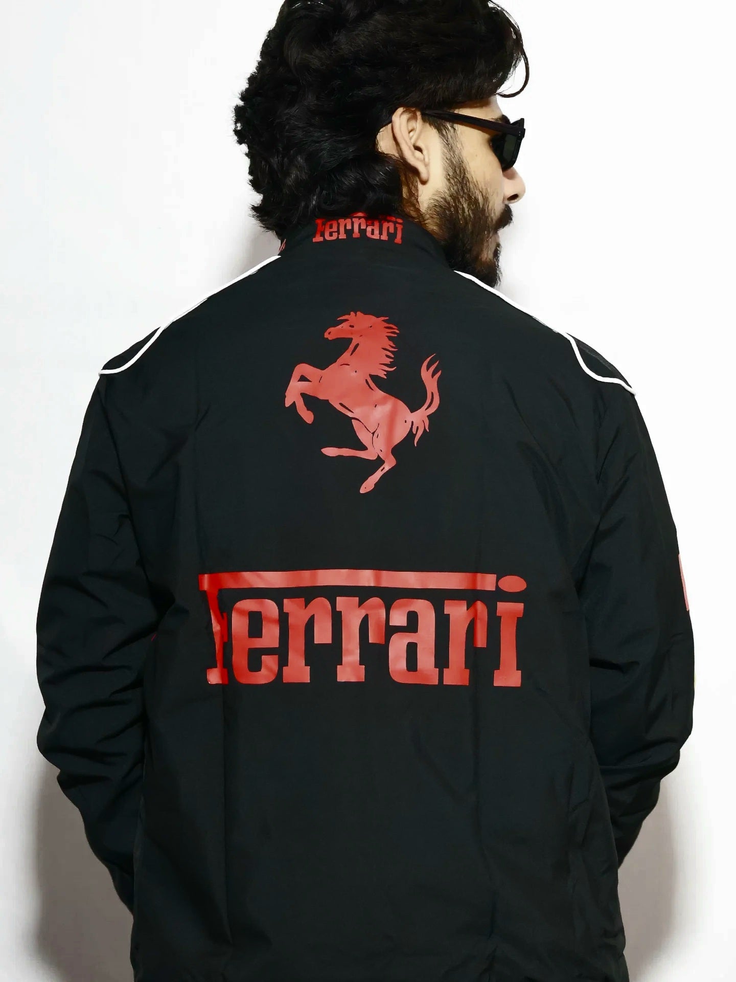 Ferrari Black Racing Jacket: Performance Meets Luxury in Every Stitch