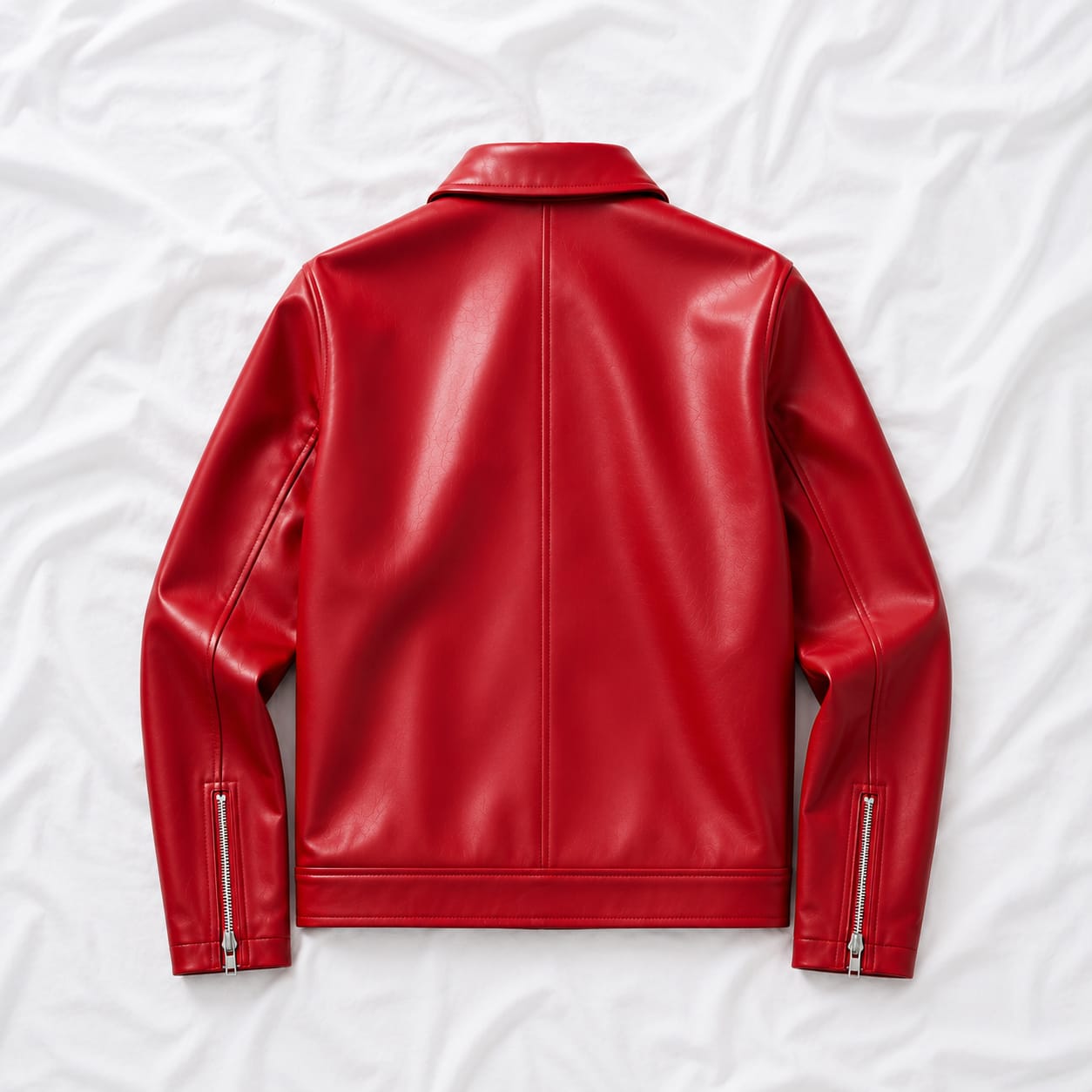 Fireman Metal Clasp Jacket | Premium Faux Leather Boxy Fit Streetwear