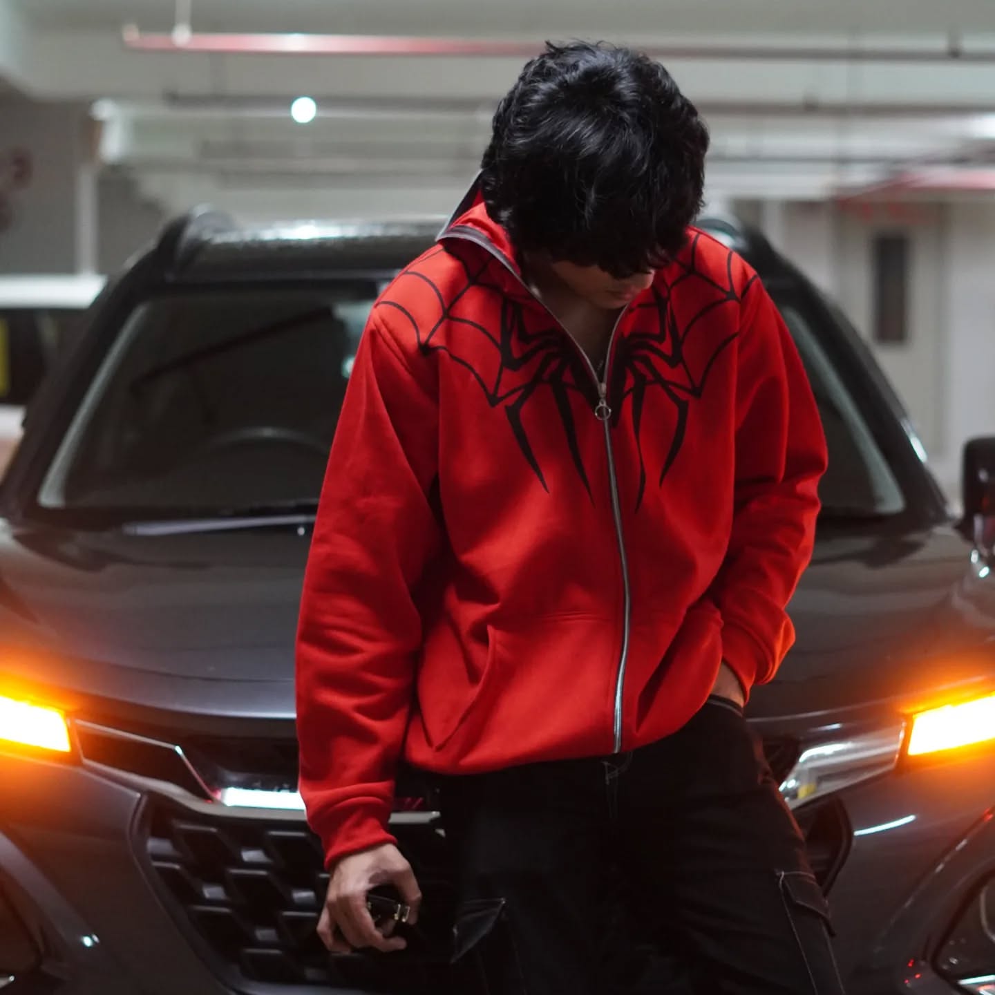 Unleash Your Inner Hero with Our Spiderman Zip-Up Hoodie