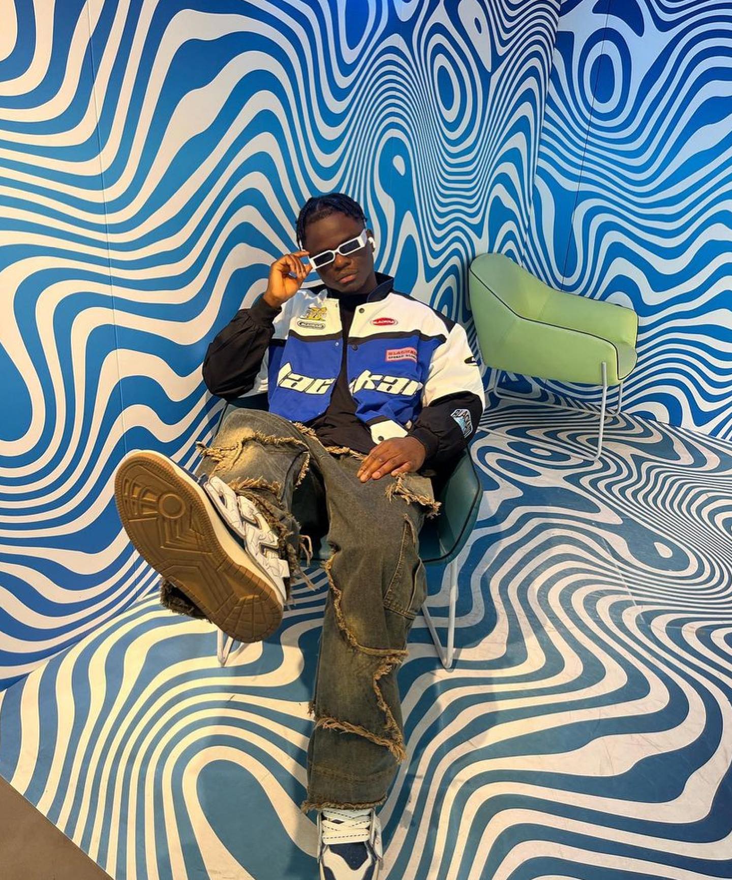 Black Air Motorsport F1 Retro Racer Jacket