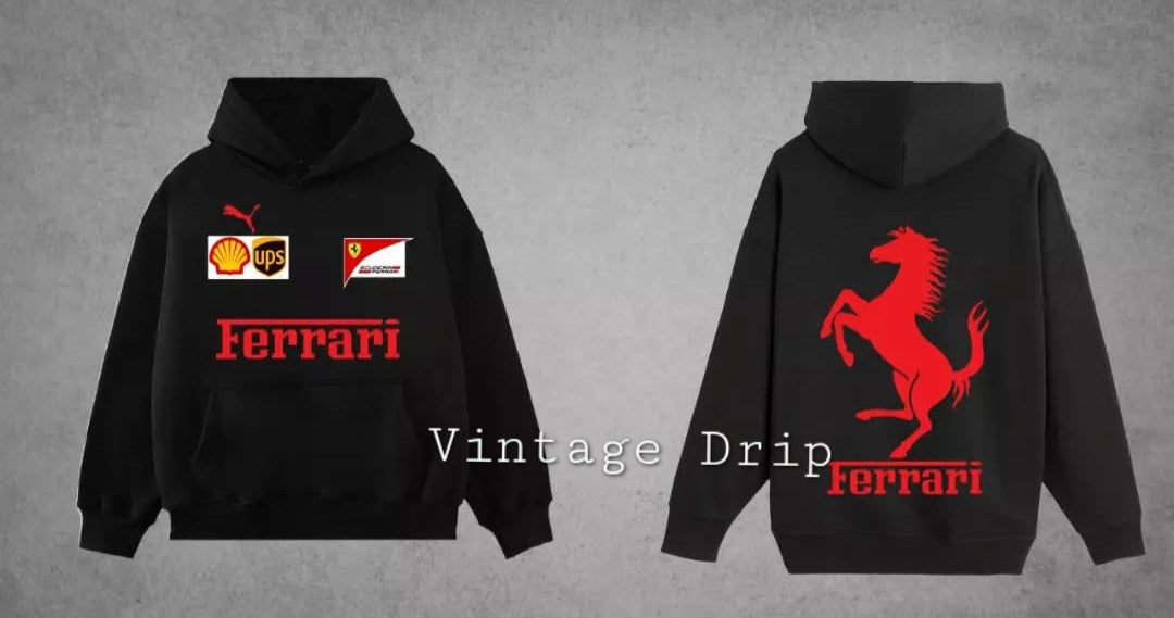 Ferrari F1 Hoodie – Premium Comfort with Iconic Racing Design