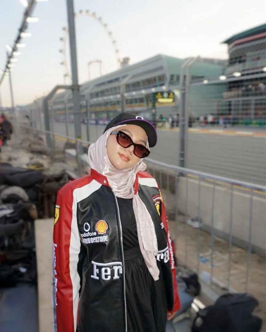 Ferrari F1 Leather Jacket – Streetwear-Inspired Motorsport Fashion