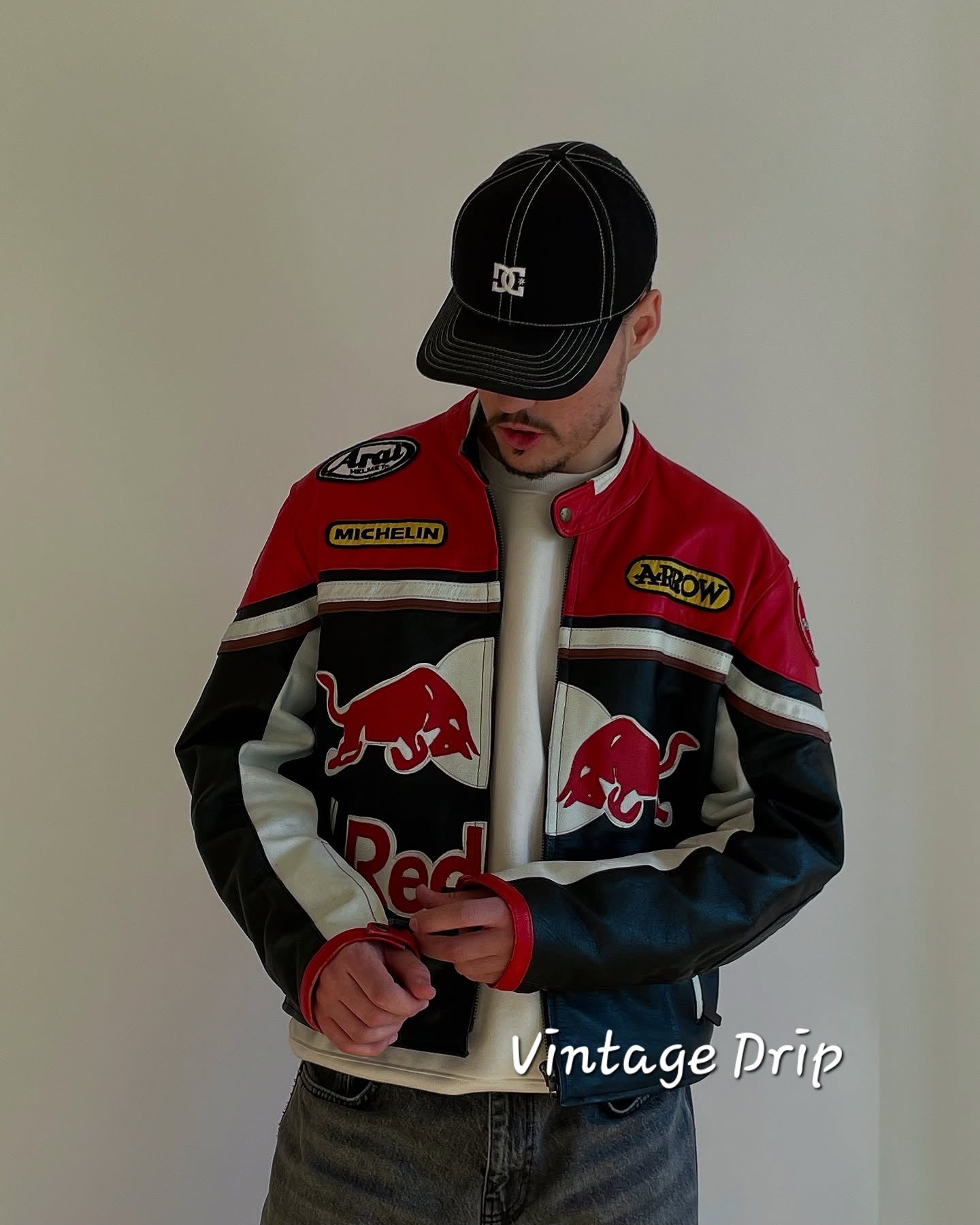 Red Bull F1 Leather Racer Jacket – Elite Motorsport Style & Premium Quality