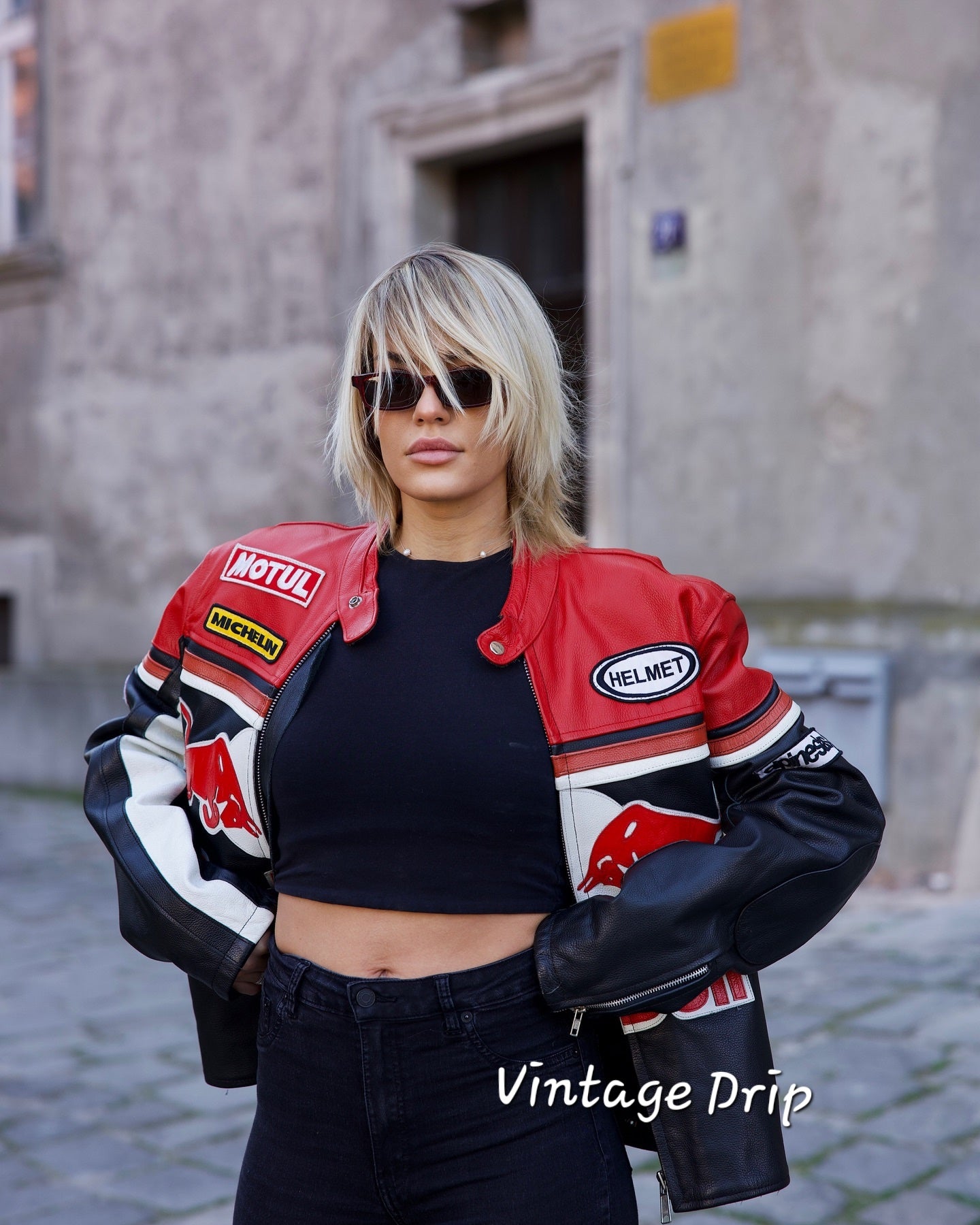 Red Bull F1 Leather Jacket – Motorsport Legacy Meets Modern Style
