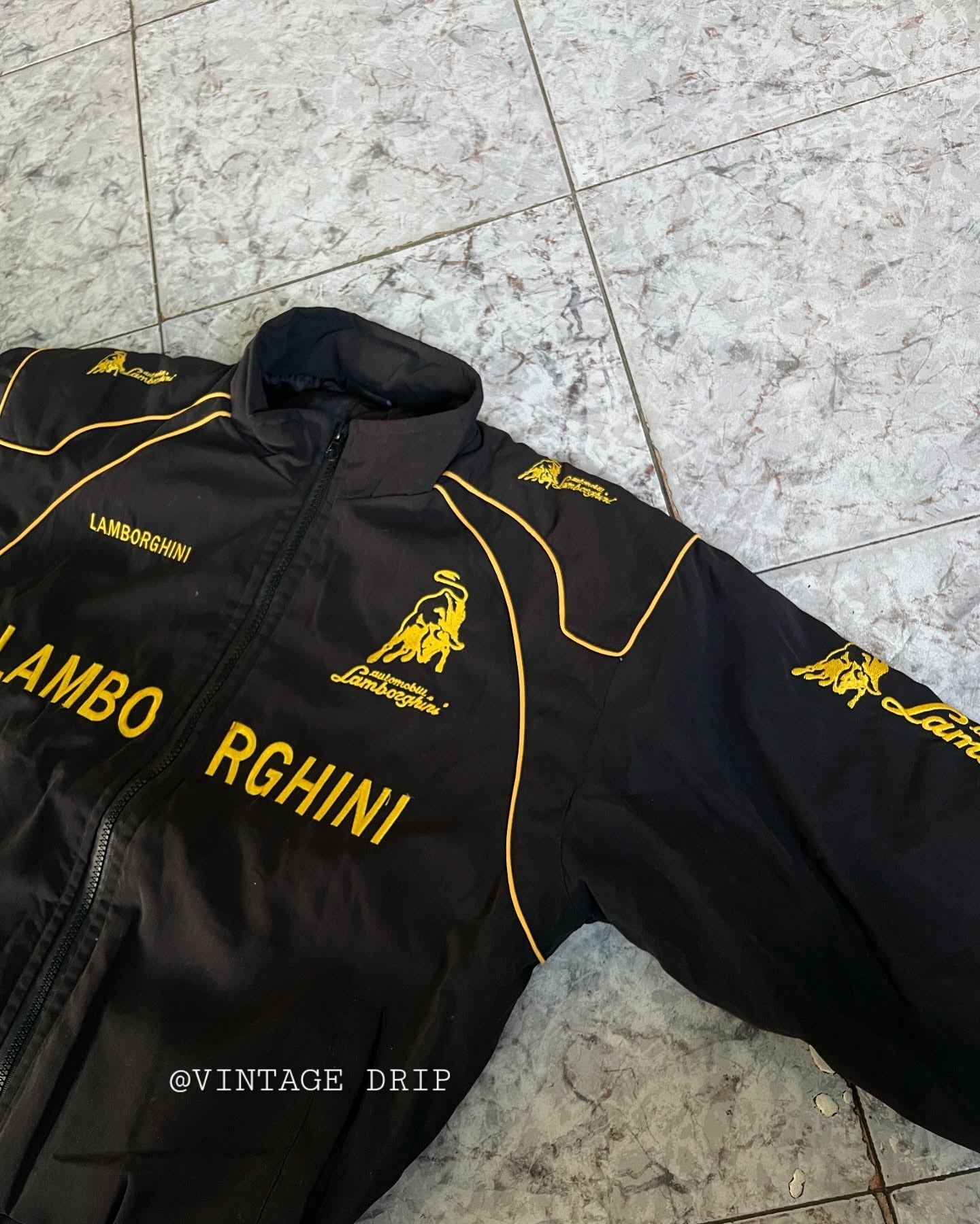 Lamborghini Motorsport Jacket – Embroidered Racing Design