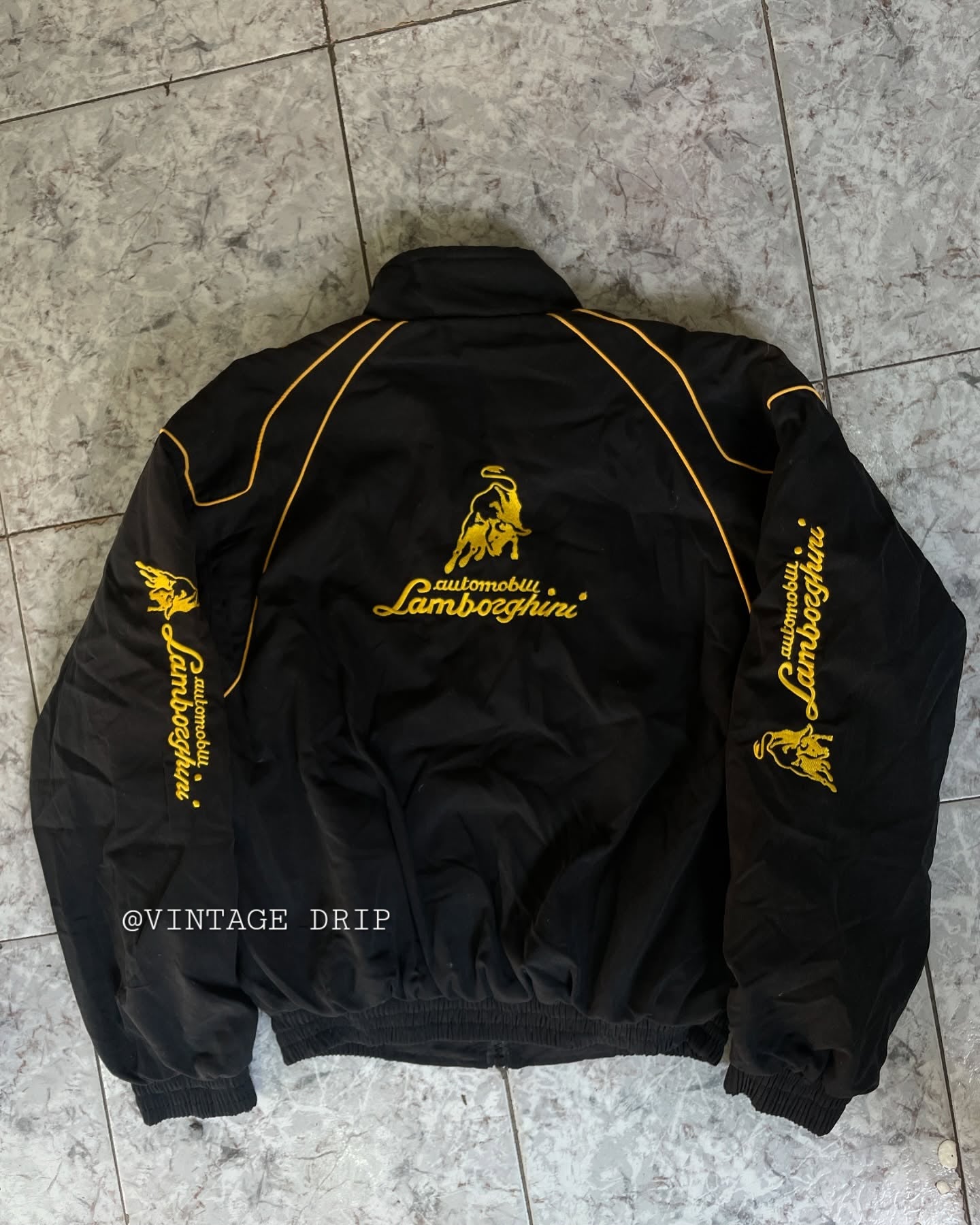 Lamborghini Motorsport Jacket – Embroidered Racing Design