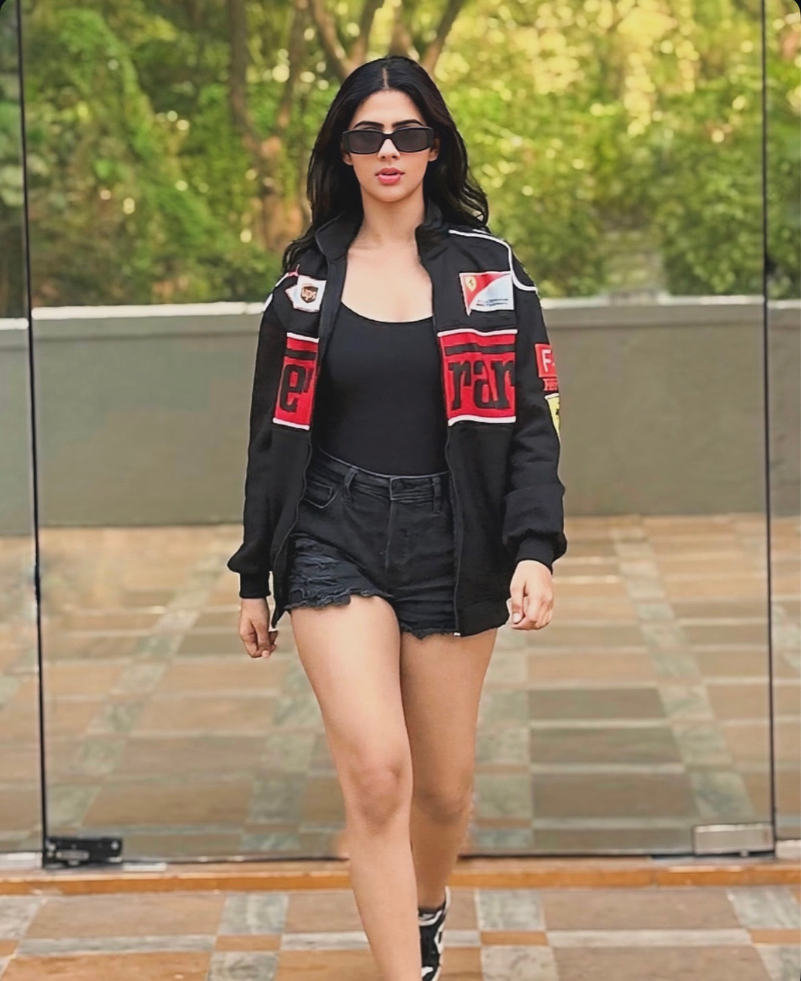 Black Ferrari Racing Jacket: A Bold Statement of Motorsport Excellence