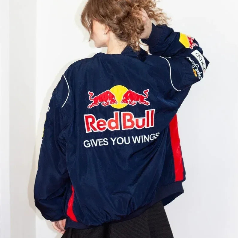 Red bull F1 vintage Racing Jacket Stylish Apparel