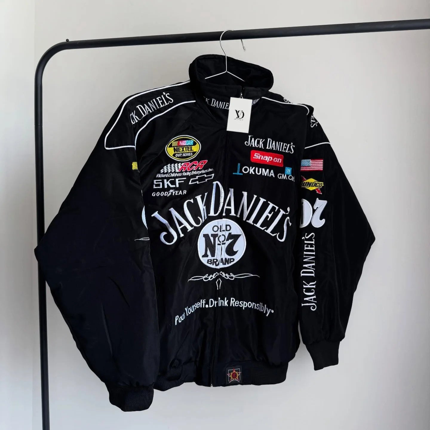 Jack Daniel’s Jacket – Premium Embroidered Vintage Style