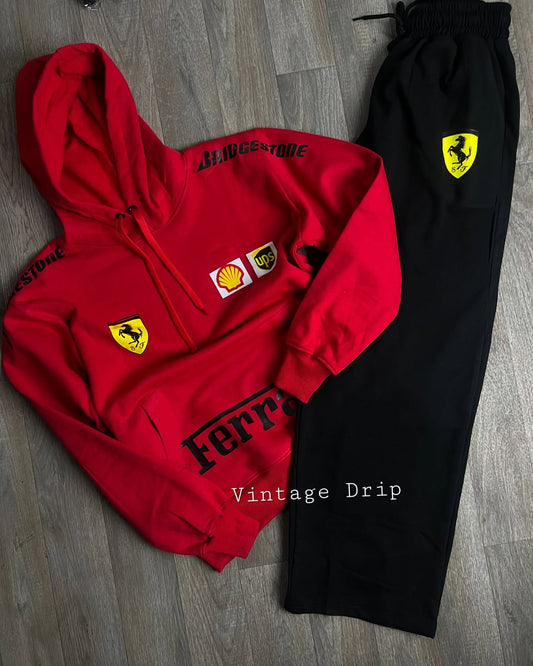 Ferrari F1 Racing Tracksuit – High-Quality, F1 Racing Inspired Style