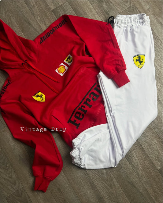 Ferrari F1 Racing Tracksuit – Comfortable and Stylish F1 Racing Apparel