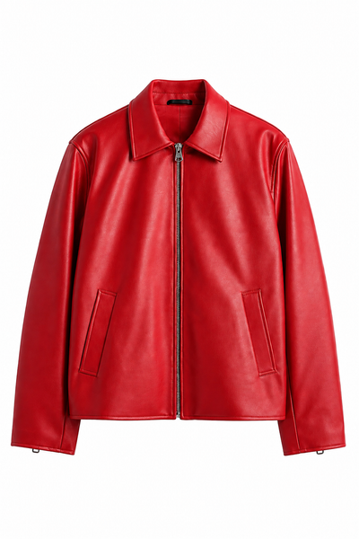 LEATHER RACING JACKET