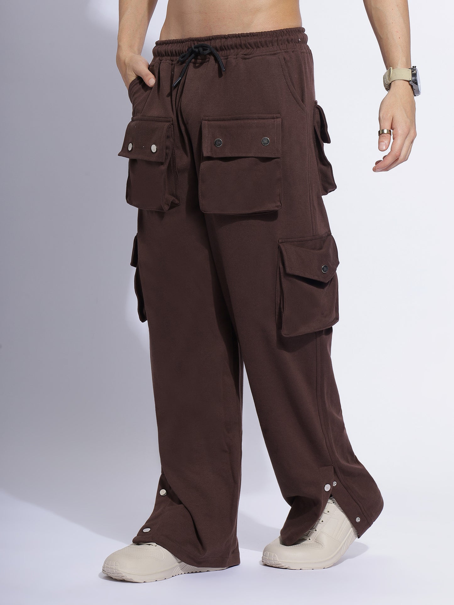 Baggy Fit Streetwear Trackpant – 6 Pocket Utility Style