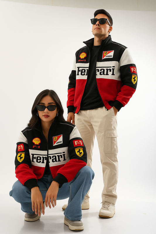 Ferrari Couples Jacket – Stylish & Comfortable Ferrari Apparel for Couples