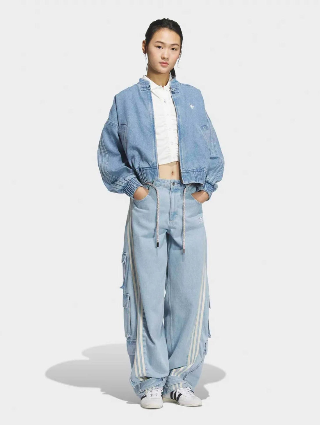 CNY Denim Jacket | Premium Oversized Denim Streetwear Jacket | Unisex