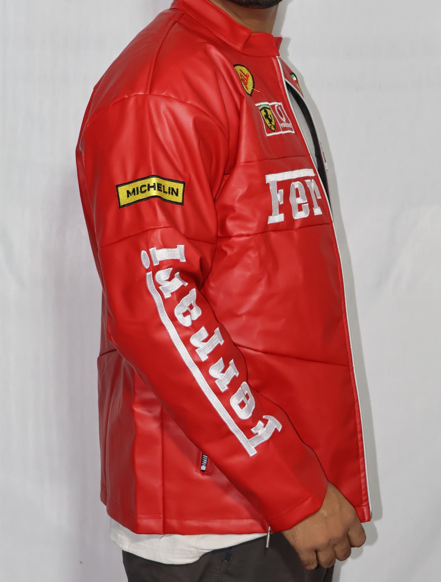 Red Ferrari Racing Jacket: Elevate Your Style with Motorsport Heritage