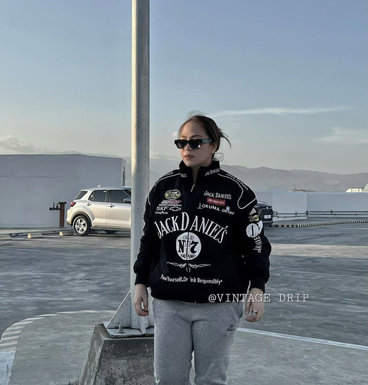 Jack Daniel’s Racing Jacket – Embroidered Racing Design