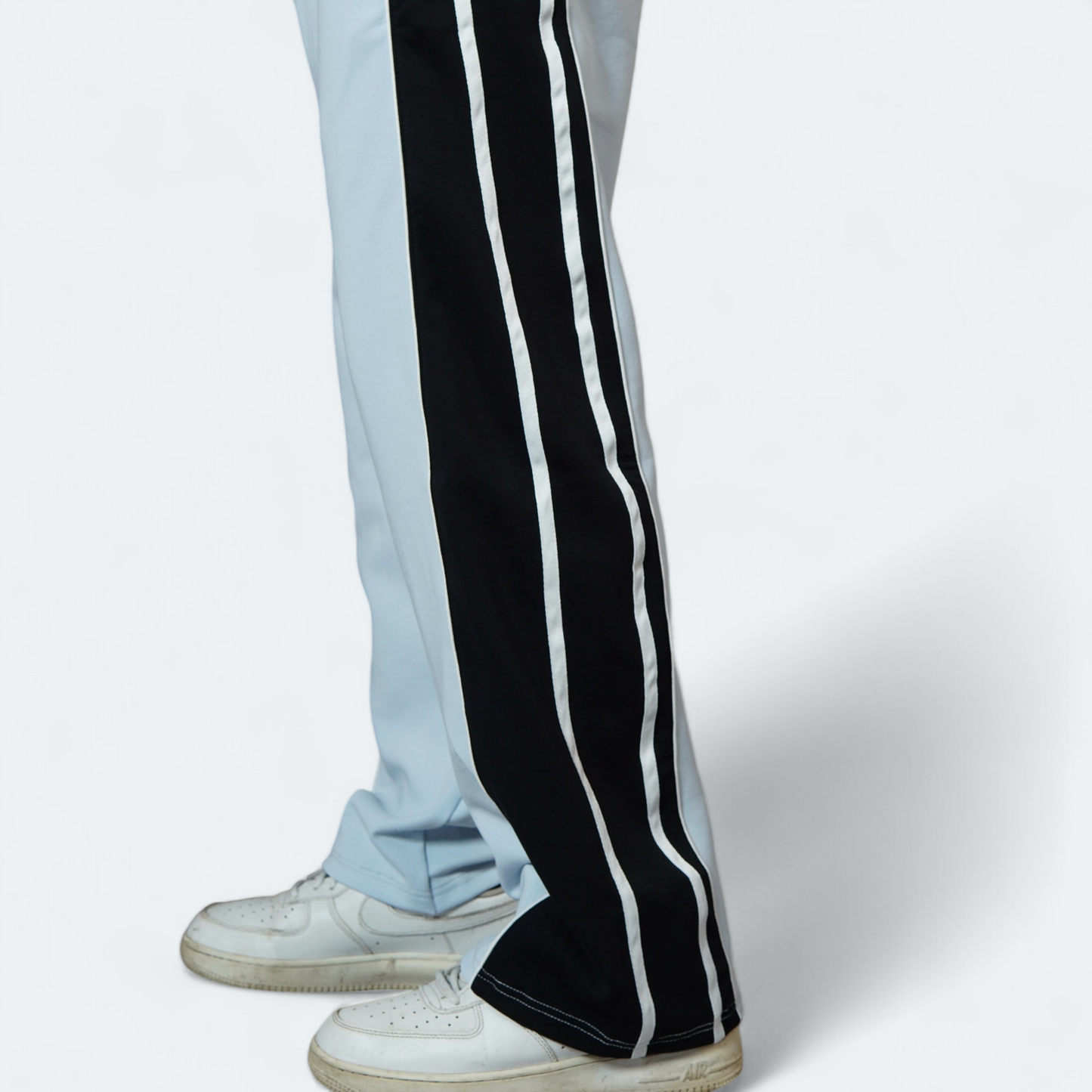 Baggy Zip Track Pants for Men – Trendy & Comfortable