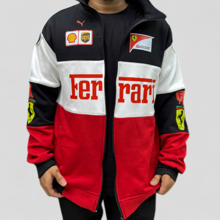 Ferrari F1 Racing Jacket Premium And comfort at vintageDrip – Vintage drip