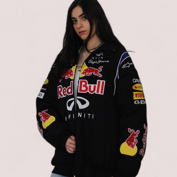 Red bull F1 vintage racing Premium streetwear jacket | vintageDrip