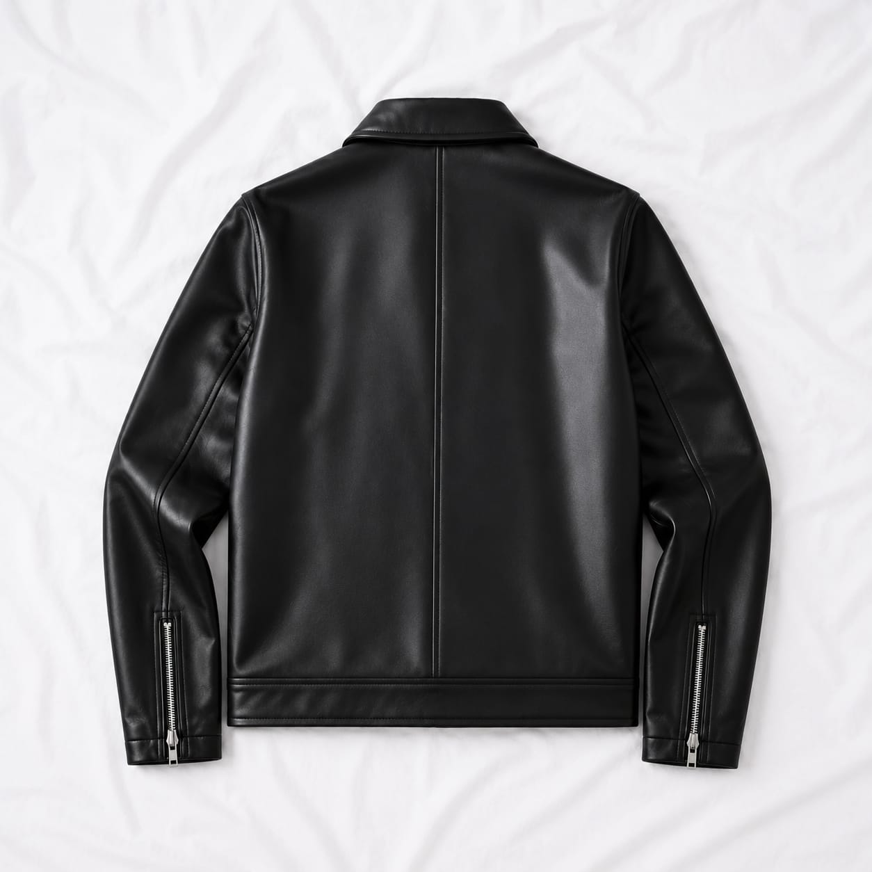 Fireman Clasp Jacket – Premium Faux Leather Boxy Fit
