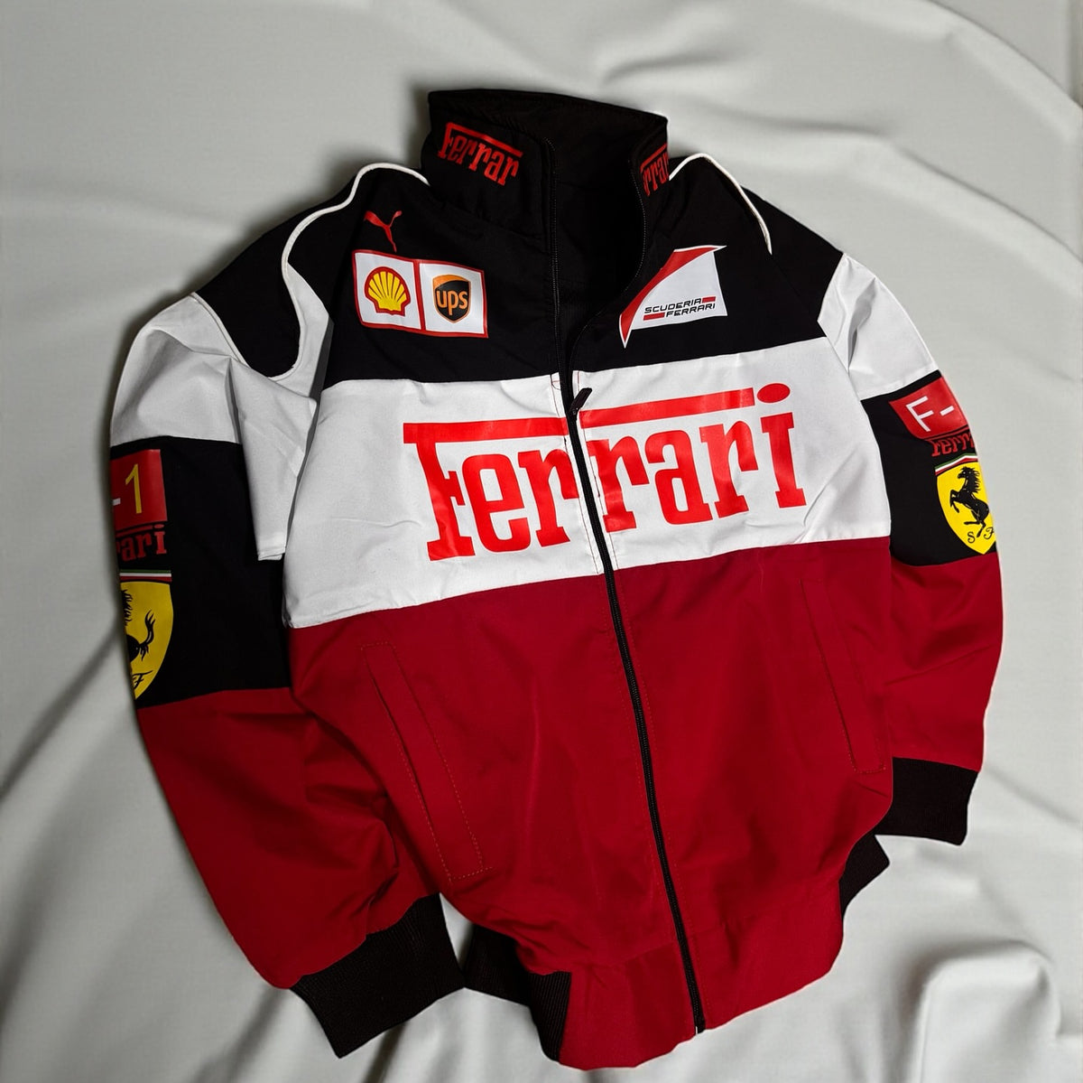 Ferrari F1 Vintage Racing Jacket: stylish Racing Apparel at Vibtagedrip ...