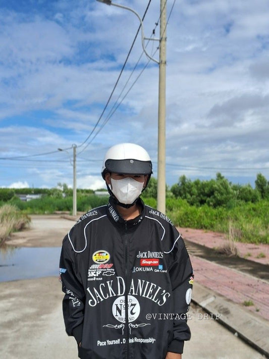 Jack Daniel’s Racing Jacket – DTF Printed Apparel