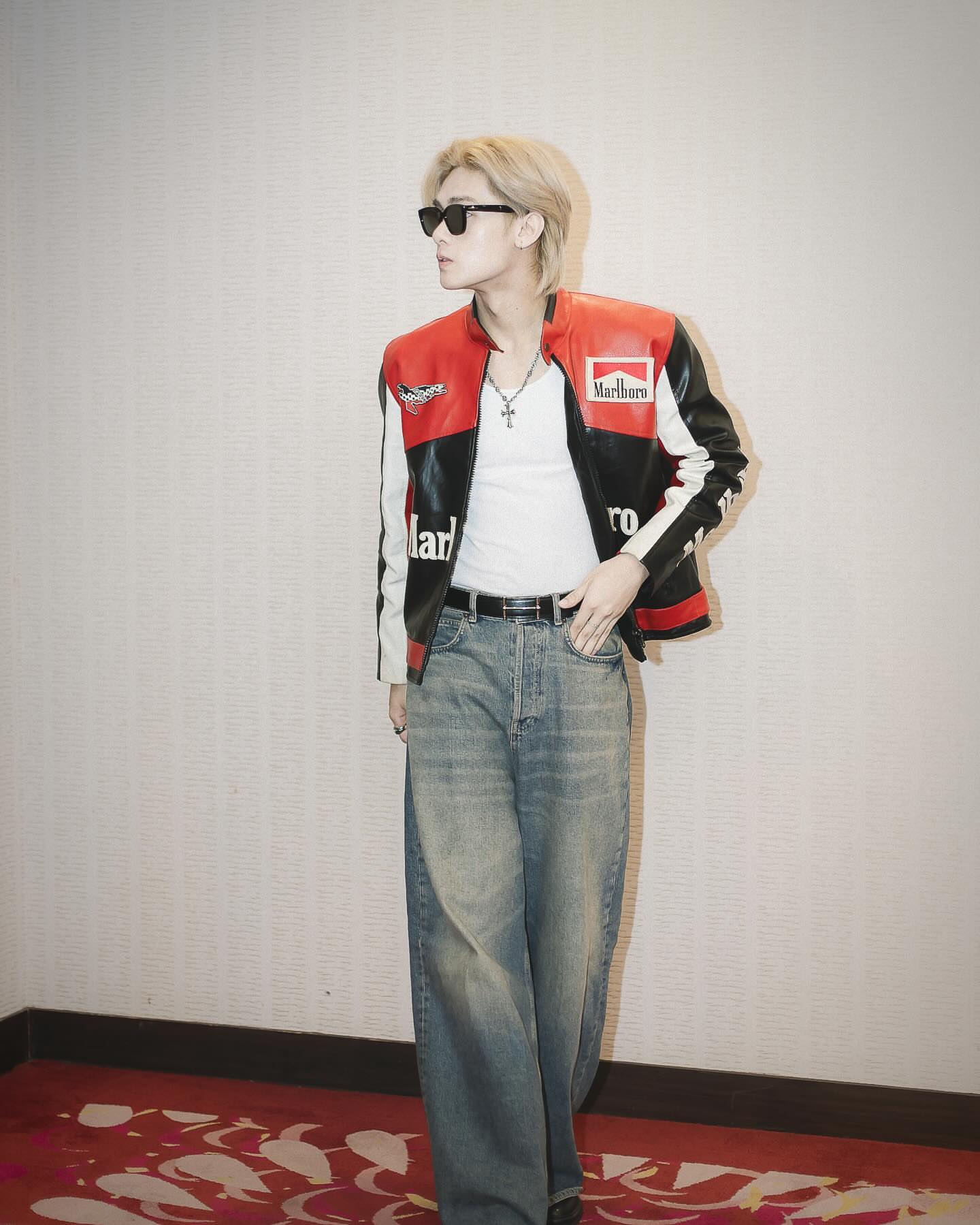 Marlboro F1 Leather Jacket – Iconic Black Design and Premium Quality