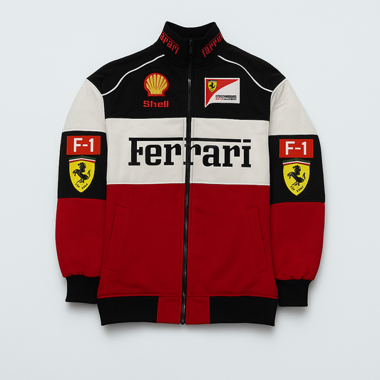 Ferrari F1  Premium Racing Jacket: stylish Racing Apparel