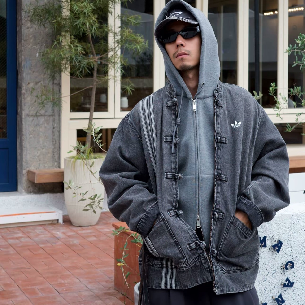 CNY Denim Jacket – Premium Washed Streetwear Jacket