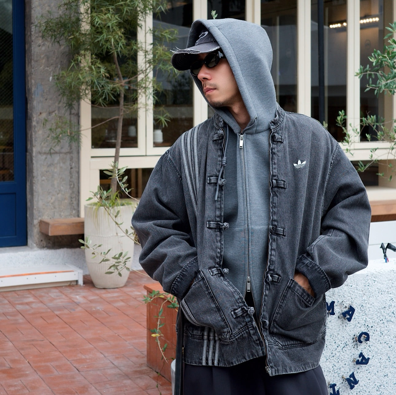 CNY Denim Jacket – Premium Washed Streetwear Jacket