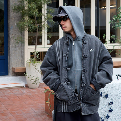 CNY Denim Jacket – Premium Washed Streetwear Jacket