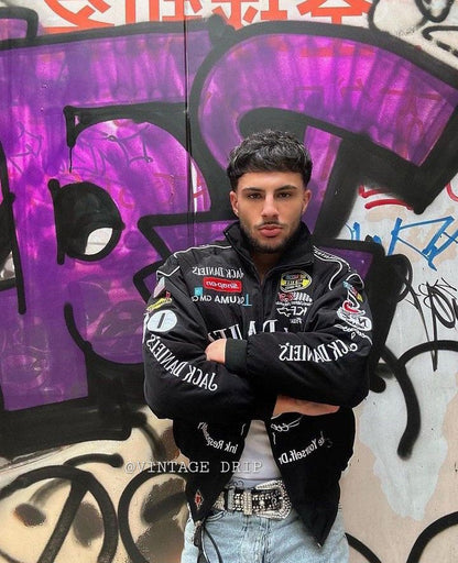 Jack Daniel’s Racing Jacket – Classic Embroidered Design