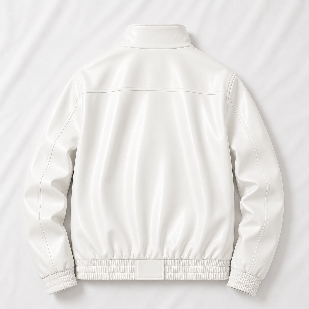 CNY Faux Leather Jacket for Men & Women | Vintage Drip
