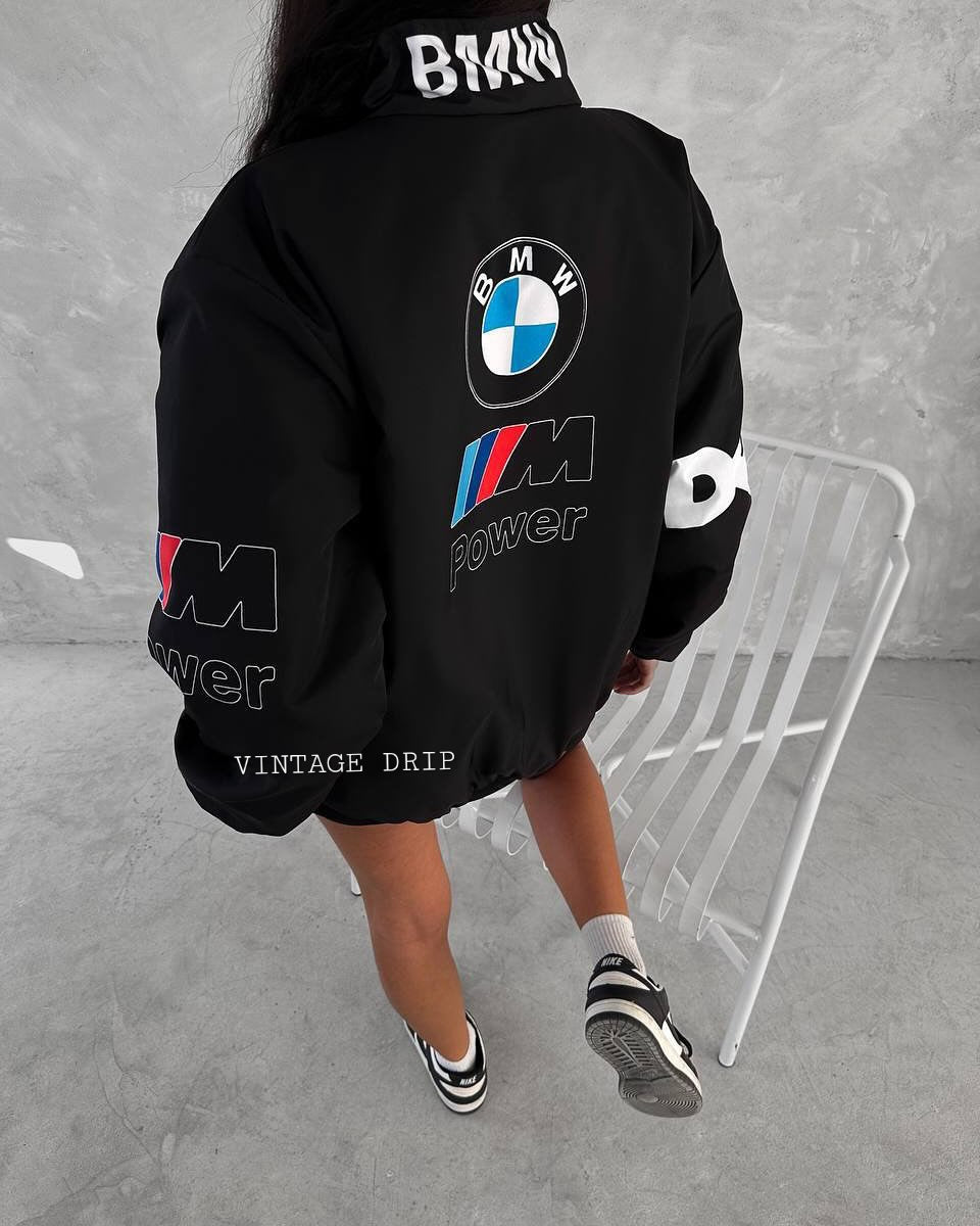 BMW F1 Puffer Jacket – Warm, Lightweight Racing Gear for Fans