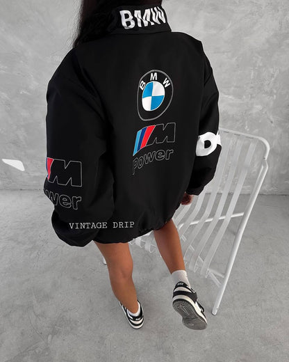 BMW F1 Puffer Jacket – Warm, Lightweight Racing Gear for Fans