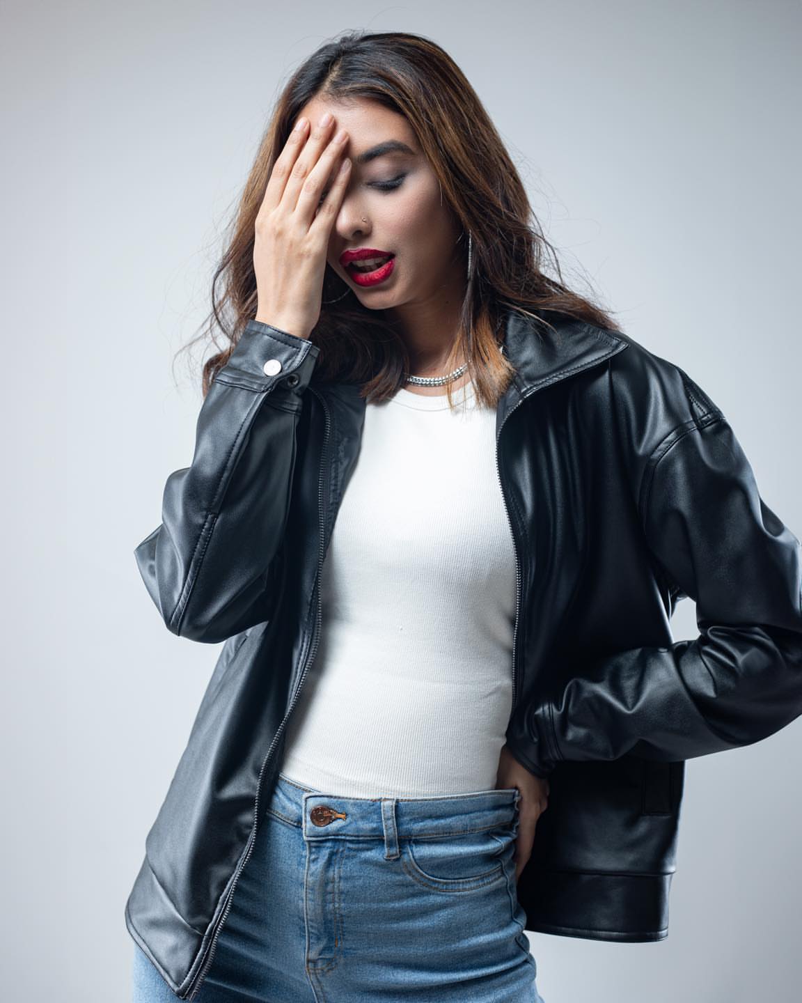 Premium Black Leather Jacket — Vintage Drip