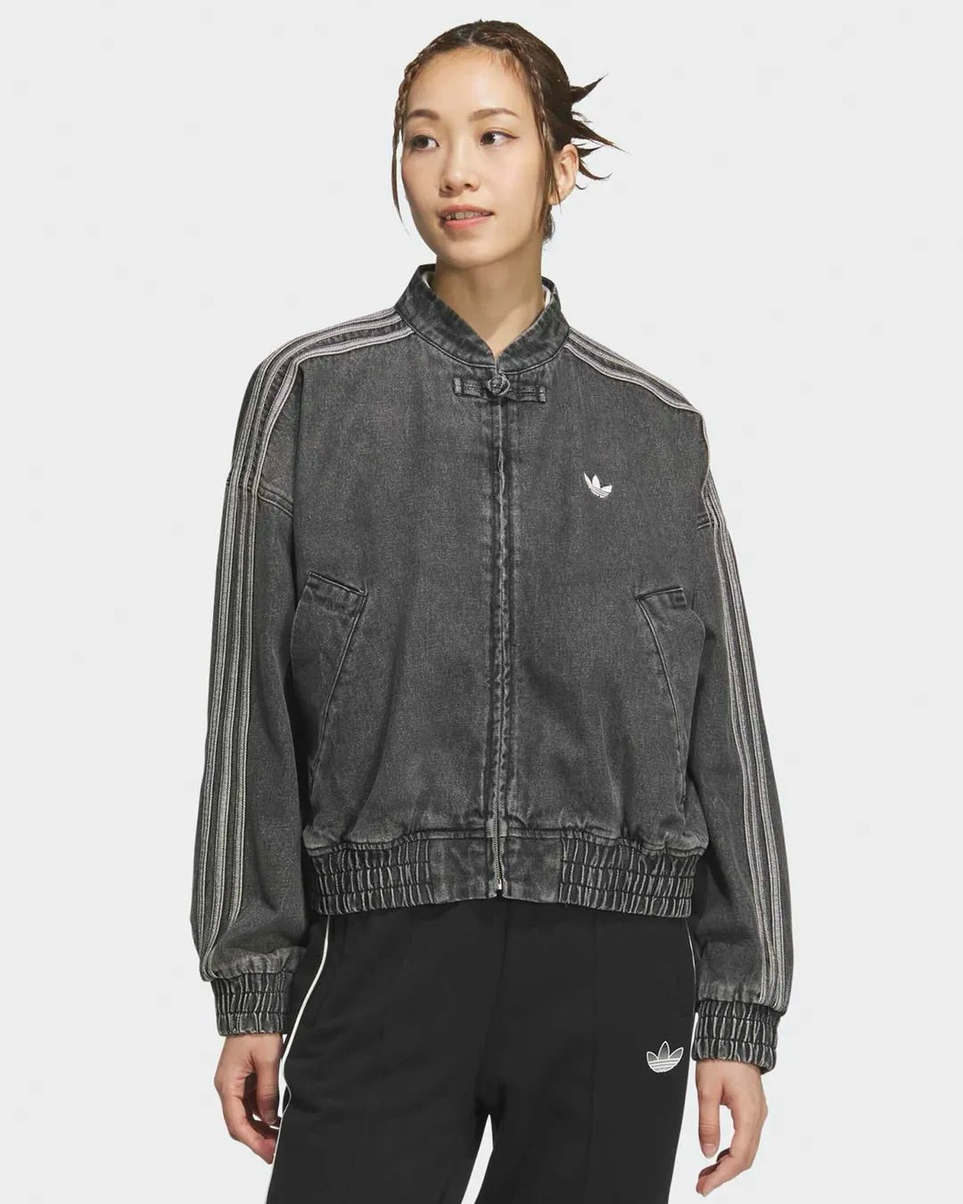 Black CNY Denim Jacket – Premium Streetwear Jacket