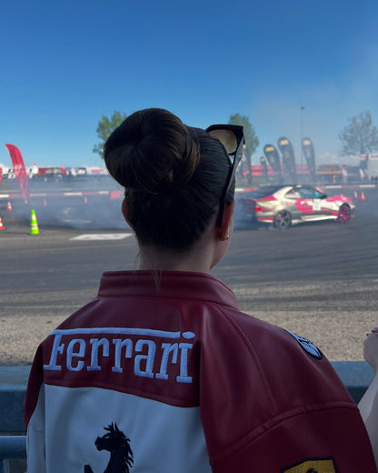 Ferrari Jacket – Stylish Ferrari Leather Racing jacket