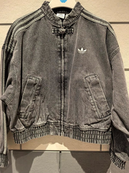 Black CNY Denim Jacket – Premium Streetwear Jacket